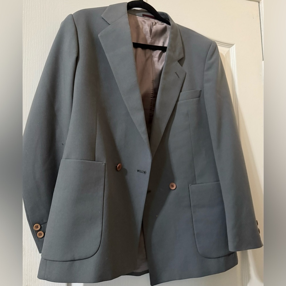 Pierre Cardin Suit & Pants Set Classic Gray Men's Blazer